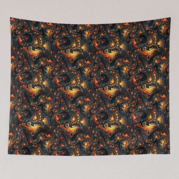 Item preview, Glowing in the Dark Fractal Art Pattern designed and sold by Sturdust.