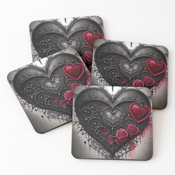 Item preview, Gothic Hearts designed and sold by BiancaDPetals.