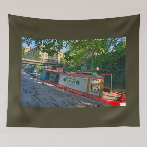 Item preview, Saltaire Canal designed and sold by Alisonchambers2.