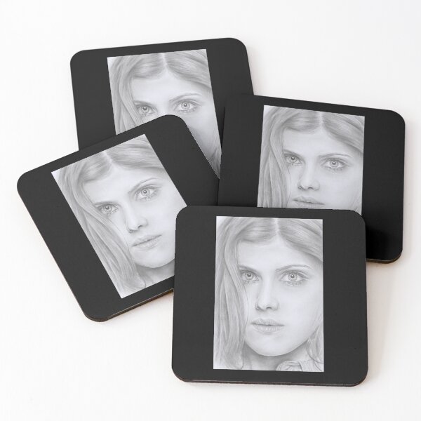 Item preview, Portrait of Alexandra Daddario  designed and sold by SusanPhi.