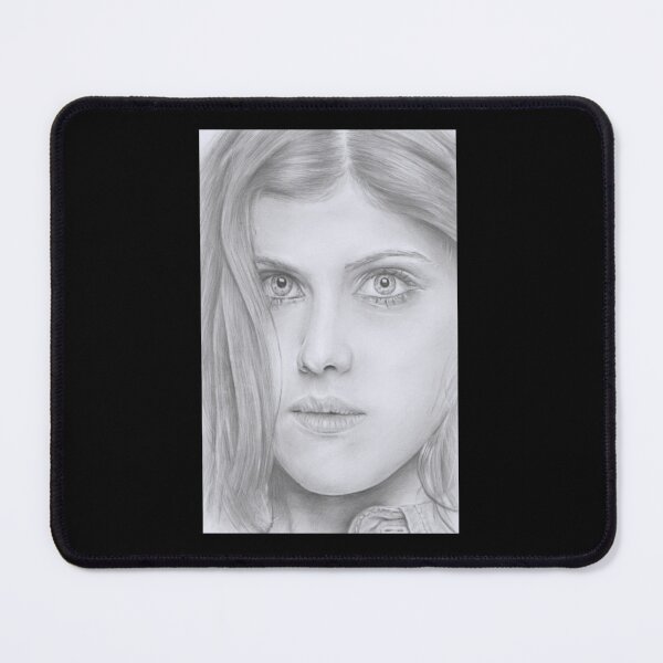 Item preview, Portrait of Alexandra Daddario designed and sold by SusanPhi.