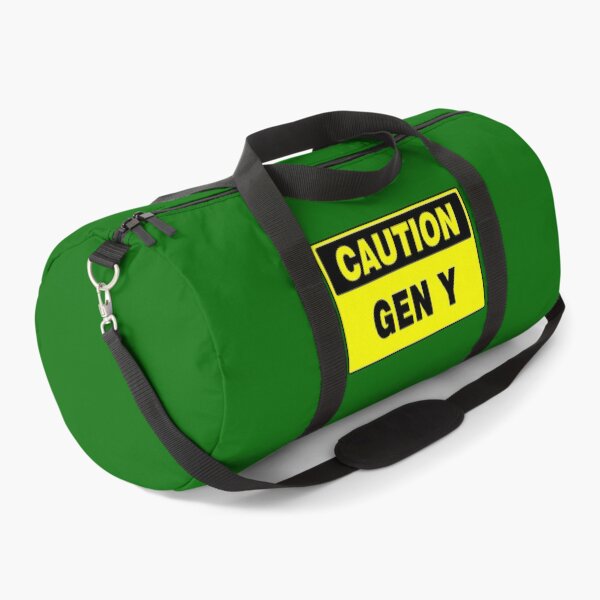 Item preview, Caution GEN Y Yellow Sign (Millennials) designed and sold by AASparksDesigns.