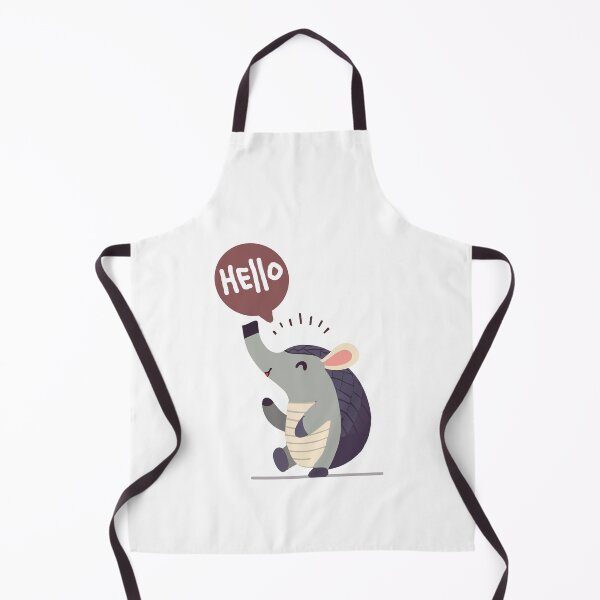 Item preview, Cute Armadillo 5 Hello designed and sold by HarshBrown.