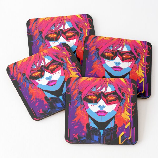 Item preview, Neon Imagination: Anime Heroic Art designed and sold by Retro Type.