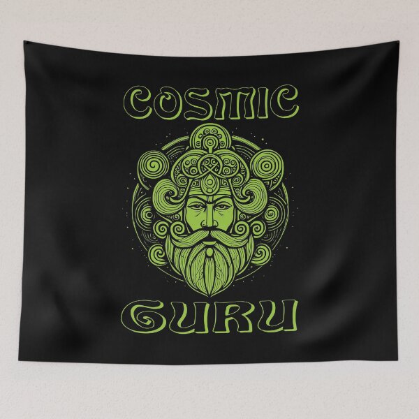 Item preview, Cosmic Guru - Yellow Green designed and sold by Soulemotion.