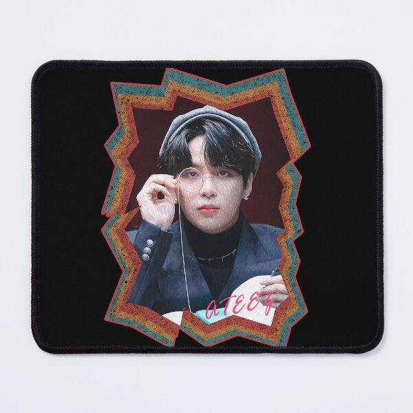 Item preview, Choi Jongho ATEEZ Jongho Korean Kpop Retro Color Oil Paint designed and sold by KleinMeilinkLa.