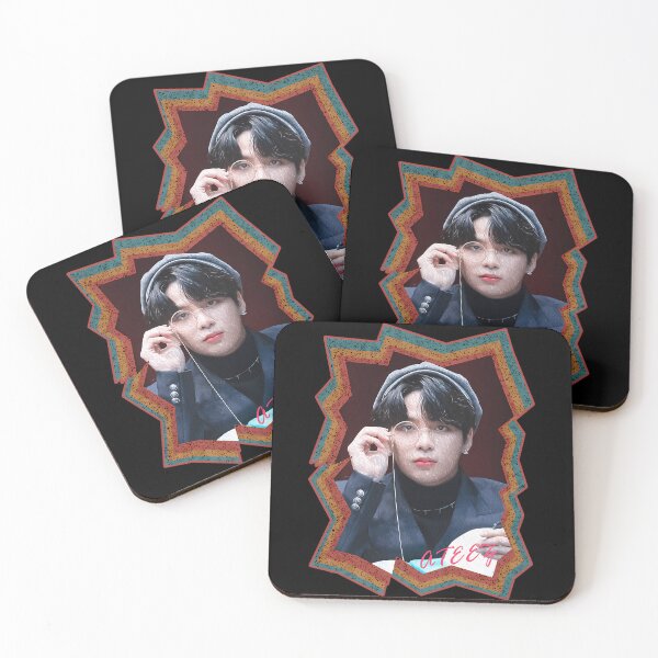 Item preview, Choi Jongho ATEEZ Jongho Korean Kpop Retro Color Oil Paint designed and sold by KleinMeilinkLa.