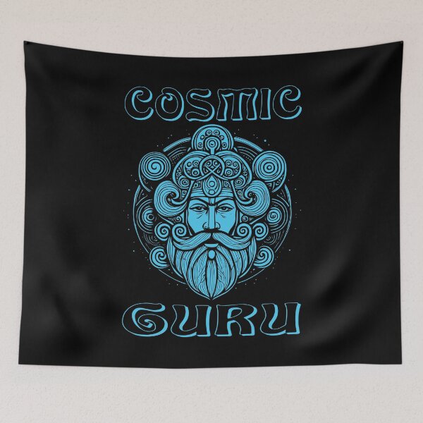 Item preview, Cosmic Guru - Light Blue designed and sold by Soulemotion.