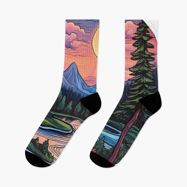 Item preview, Forest and mountains designed and sold by abmkf.