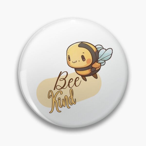 Item preview, Cute Bee - Bee Kind Positivity Sticker designed and sold by Triplicate Limited.