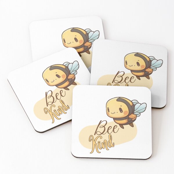 Item preview, Cute Bee - Bee Kind Positivity Sticker designed and sold by Triplicate Limited.