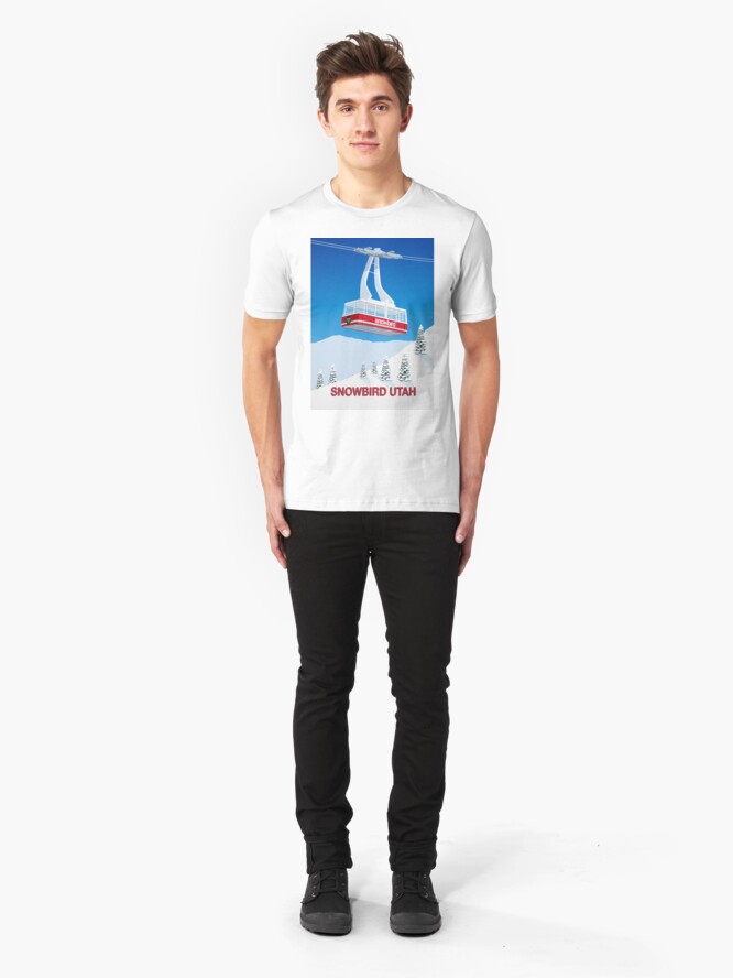 "Snowbird Ski Resort" Tshirt by STASHY Redbubble