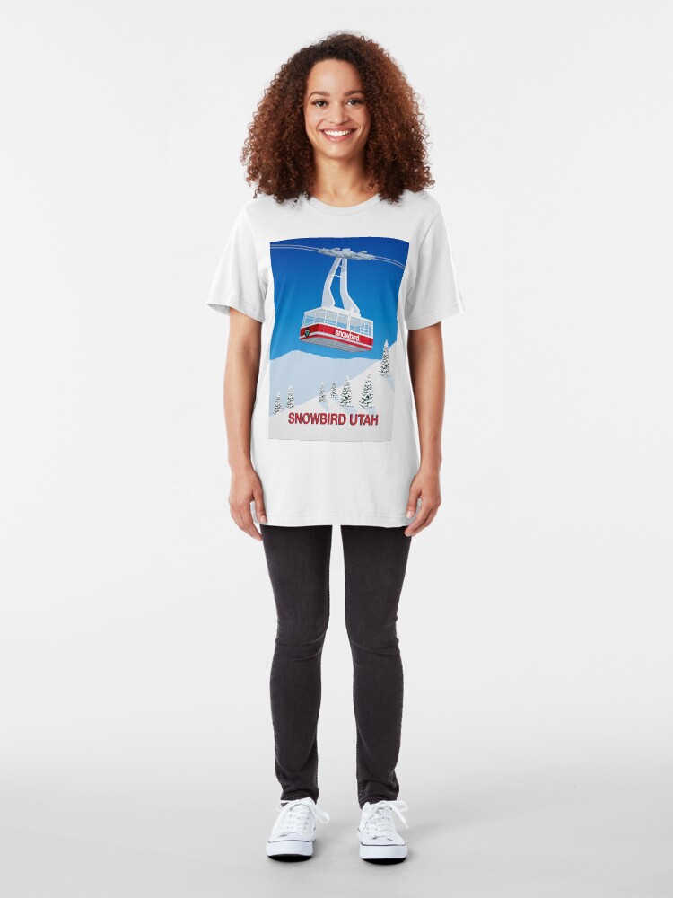 "Snowbird Ski Resort" Tshirt by STASHY Redbubble