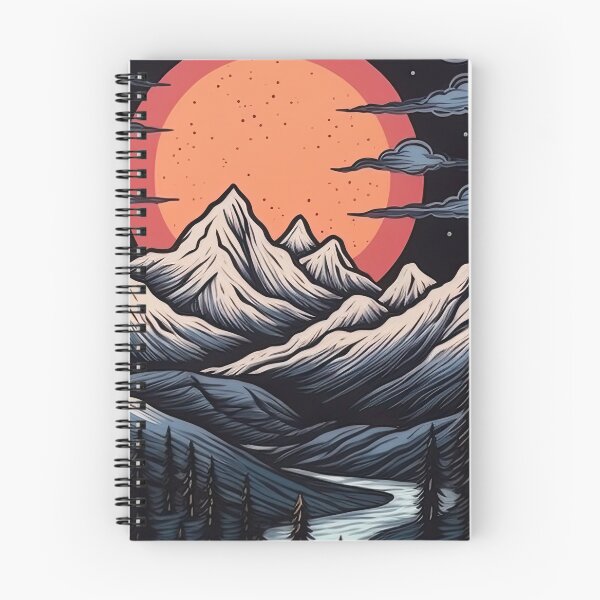 Item preview, Snowy mountains designed and sold by abmkf.