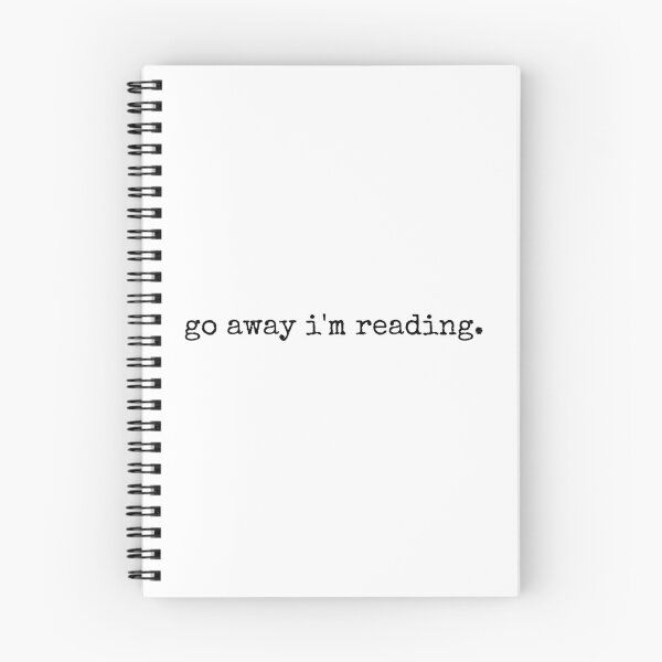 Item preview, Go away I'm reading designed and sold by NateCF.
