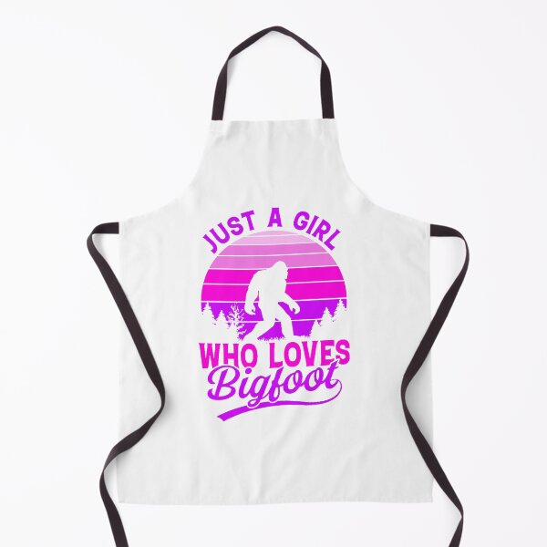 Item preview, Just A Girl Who Loves Bigfoot designed and sold by Bigfoot T-Shirt Co..