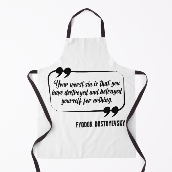 Item preview, Fyodor Dostoyevsky Crime and Punishment Russian Literature Quote designed and sold by lesvalises.
