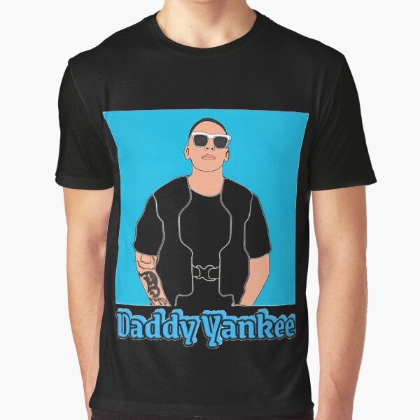 Daddy Yankee Barrio Fino En Directo Album Cover T-Shirt White