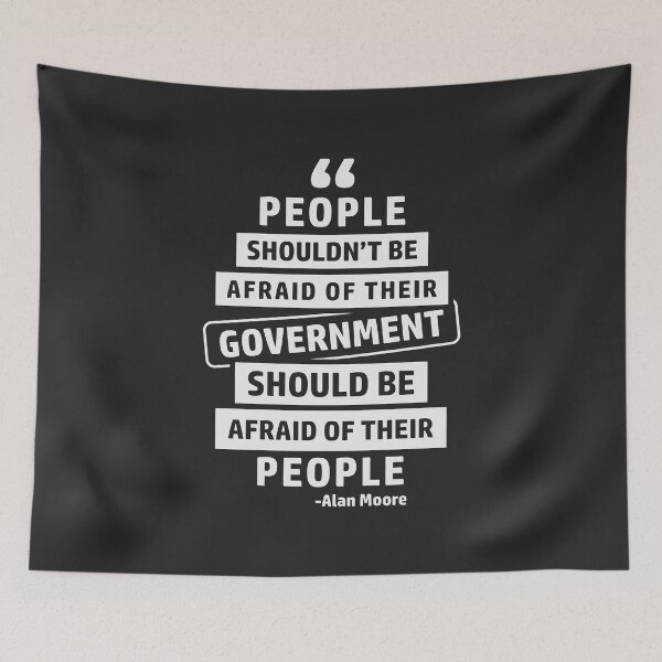 Item preview, People Shouldn't Be Afraid Of Their Government designed and sold by CatsCrew.