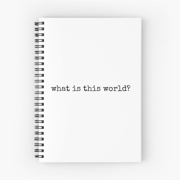 Item preview, What is this world? designed and sold by NateCF.