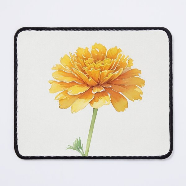 Item preview, October Marigold Birth Flower - Vibrant Warmth and Golden Splendor designed and sold by SleepySoulArt.
