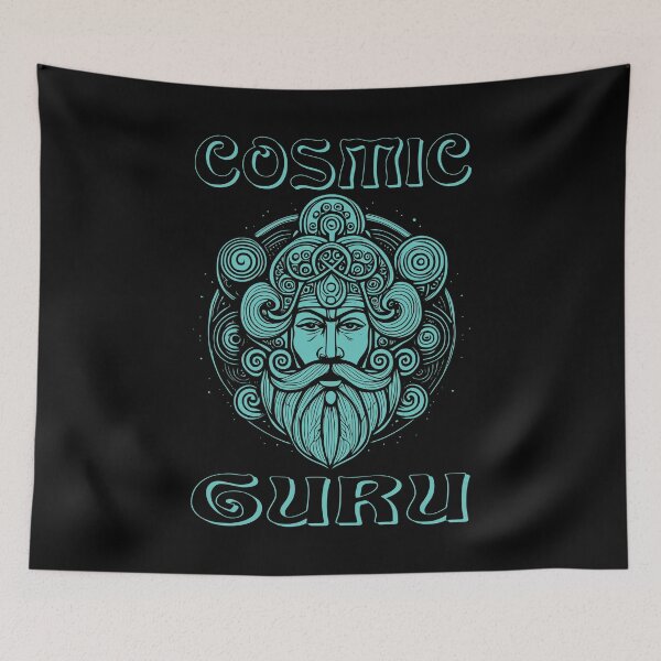 Item preview, Cosmic Guru - Turquoise designed and sold by Soulemotion.