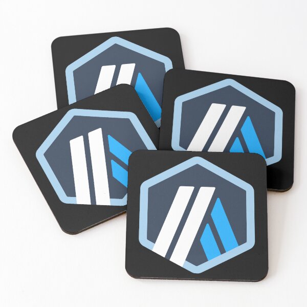 Item preview, Arbitrum ARB Crypto Altcoin - A Harmonious Union of Digital Threads Variant 2 designed and sold by CryptoMoods.