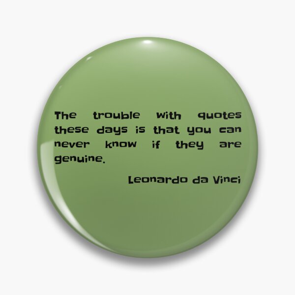 Item preview, The trouble with quotes these days (black) designed and sold by SolidEarthArt.
