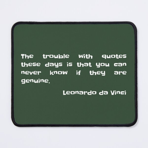 Item preview, The trouble with quotes these days (white) designed and sold by SolidEarthArt.