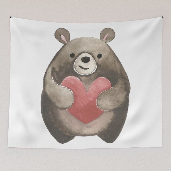 Item preview, Heart You Beary Much! designed and sold by RedeyeDigital.