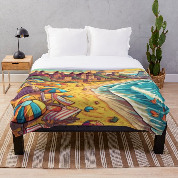 Item preview, Beautiful beach painting  designed and sold by SPECTRA005.