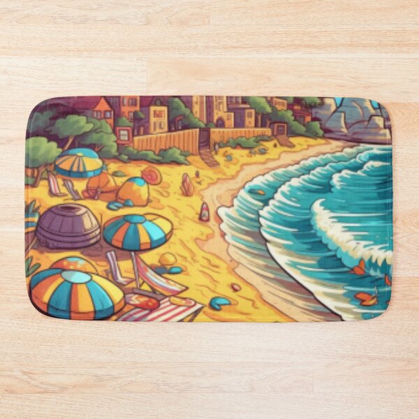 Item preview, Beautiful beach painting  designed and sold by SPECTRA005.