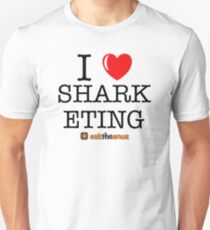 I Love Sharketing Slim Fit T-Shirt