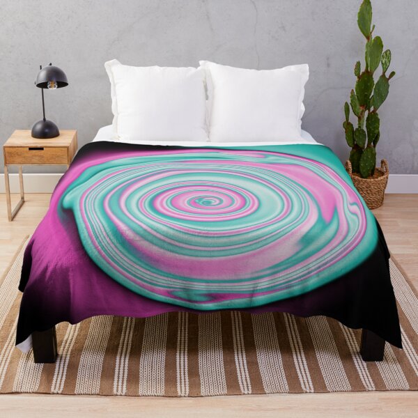 Item preview, Pink and Teal swirl vortex designed and sold by Quoppidou.