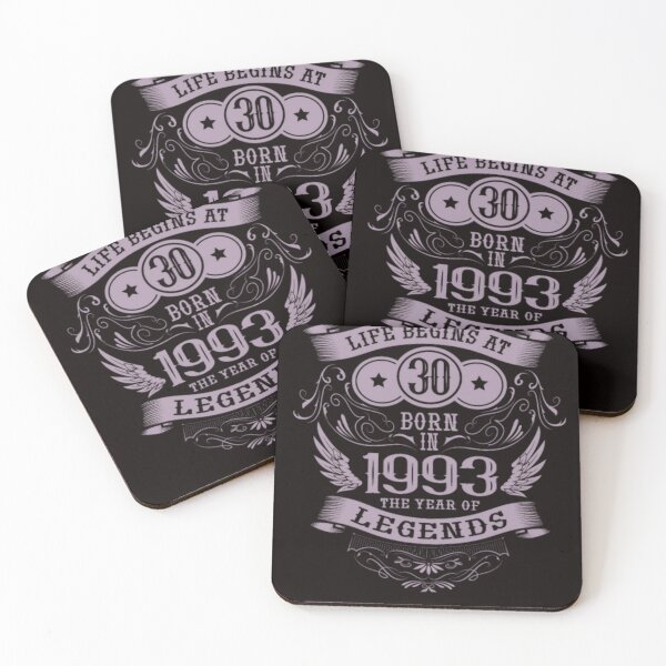 Item preview, 30th Birthday Gifts Vintage 1993 Vintage Sayings designed and sold by milecschcckf.