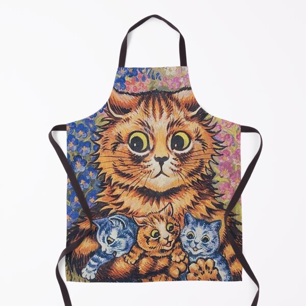Item preview, Mystical Feline Delight: Louis Wain's Artistic Wonder Sticker designed and sold by BeniSof.