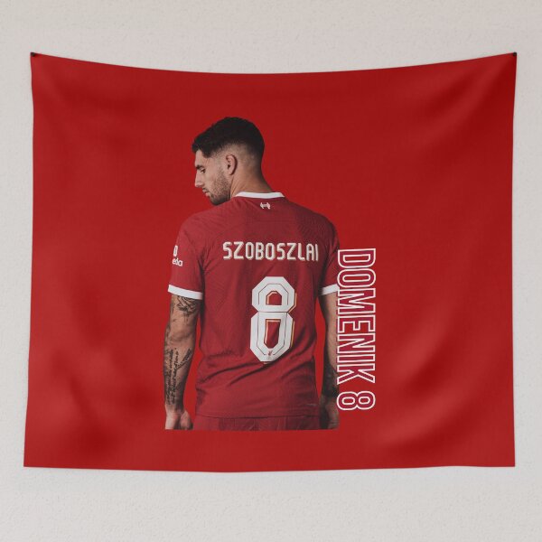 Item preview, Szoboszlai Dominik 8 LIVERPOOL  designed and sold by QlickDesign.