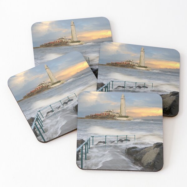 Item preview, Evening at St Mary's Lighthouse designed and sold by bitm2007.
