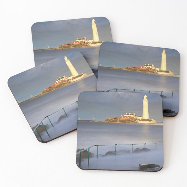 Item preview, St Mary's Lighthouse at high tide designed and sold by bitm2007.