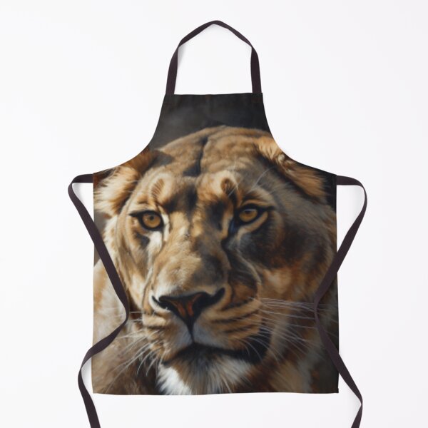 Item preview, Beautiful Oil painting of lioness designed and sold by SPECTRA005.