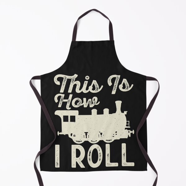 Item preview, Retro Train This Is How I Roll Funny Train & Railroad Lovers designed and sold by woormle.