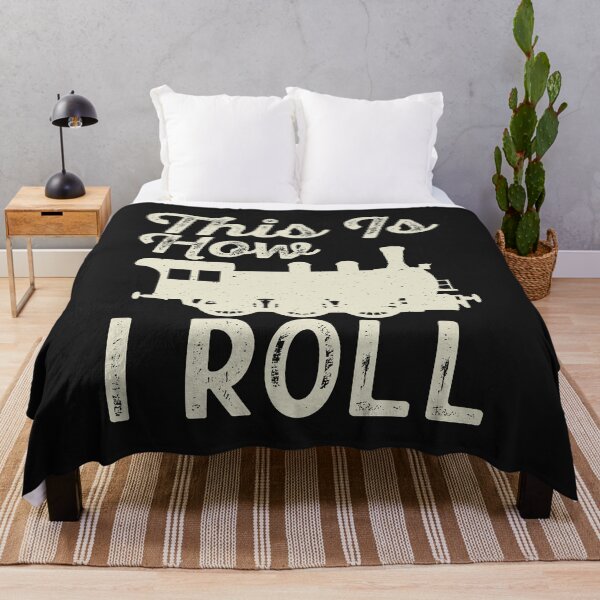 Item preview, Retro Train This Is How I Roll Funny Train & Railroad Lovers designed and sold by woormle.