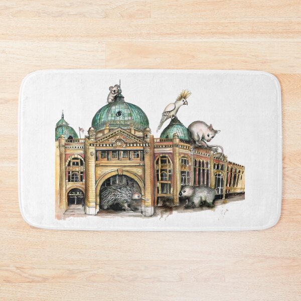 Item preview, Flinders street station Melbourne designed and sold by redman-vrosio.