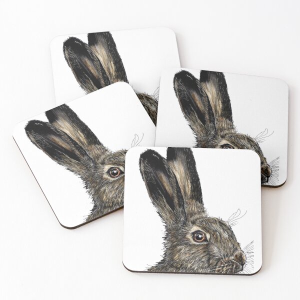 Item preview, Hesitant hare designed and sold by redman-vrosio.