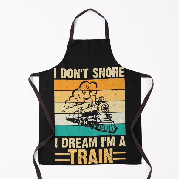 Item preview, I Don't Snore I Dream I'm A Train Funny Vintage Trains Lover designed and sold by woormle.