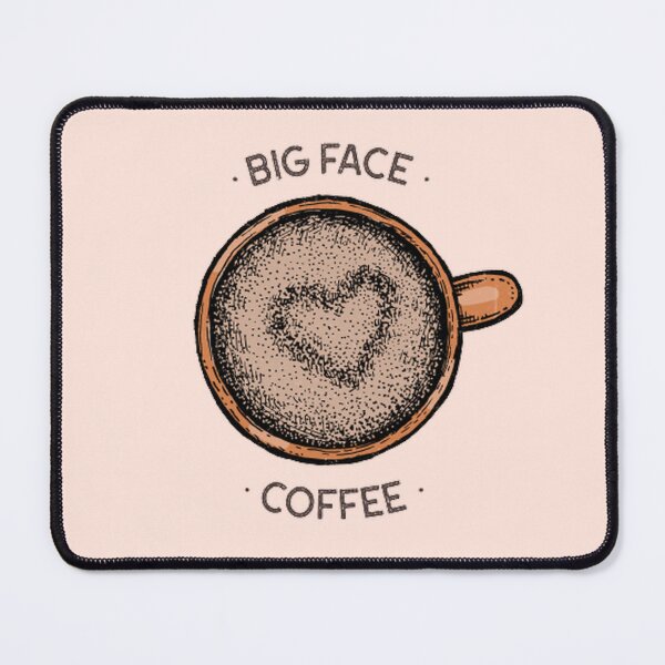 Item preview, Big Face Coffee designed and sold by Rodayna Elnaggar.