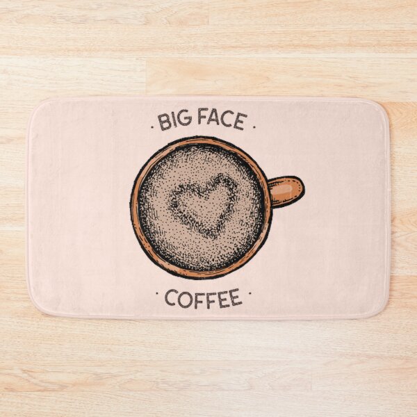 Item preview, Big Face Coffee designed and sold by Rodayna Elnaggar.