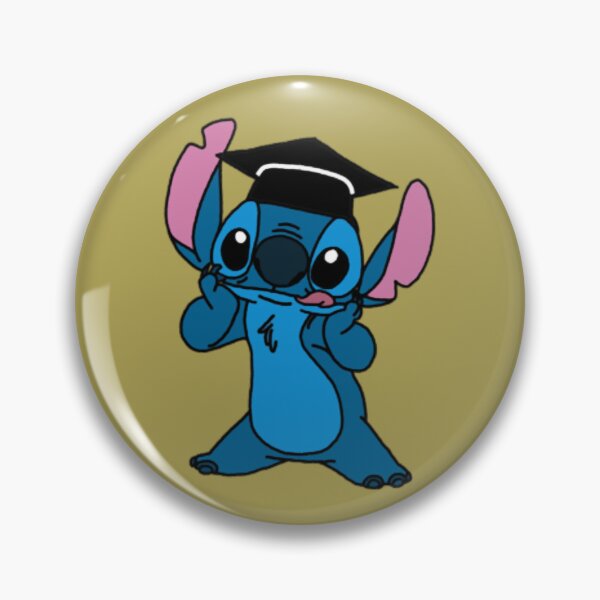 Artikelvorschau, Stitch trägt eine Graduiertenmütze entworfen und verkauft von Ainstepper.