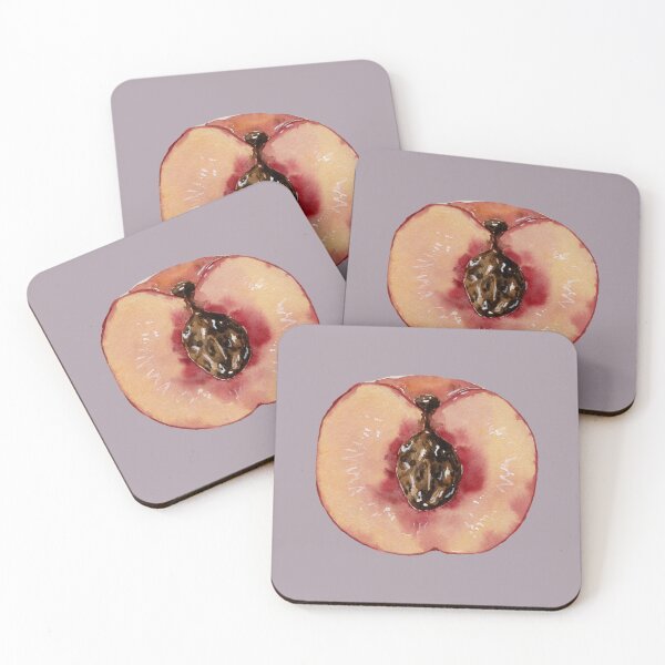 Item preview, Nectarines are the better Peaches - Watercolor Painting designed and sold by Pattokarts.