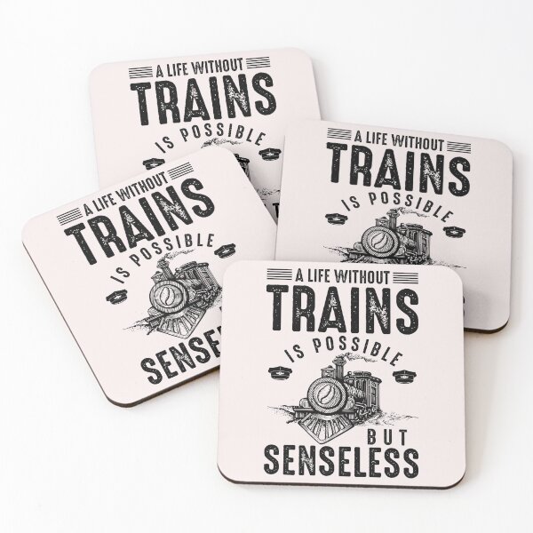 Item preview, A Life Without Trains Is Possible But Senseless Train Lover designed and sold by woormle.